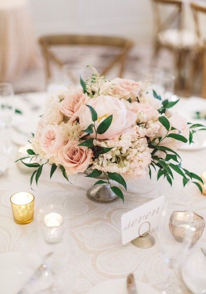 Оформление свадьбы цветами | Украшение цветами свадебного стола и зала