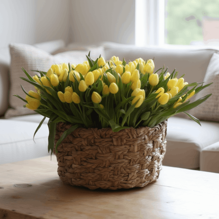 Букет из тюльпанов Art. 13 667 Весенняя композиция из тюльпанов art. 13-667
