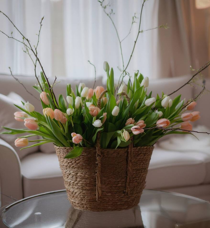 Букет из гортензии Art. 13 77 Весенняя композиция art. 13-77