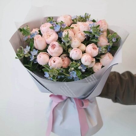 Букеты из пионовидных роз доставка цветов элит букет в екатеринбурге
