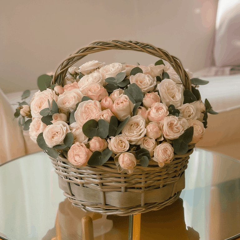 Корзина с цветами Art. 13 019 Корзина с цветами art. 13-019