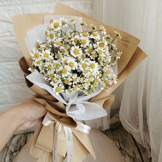 Букет весенний из ромашек Art. 16 40 Букет весенний из ромашек art. 16-40