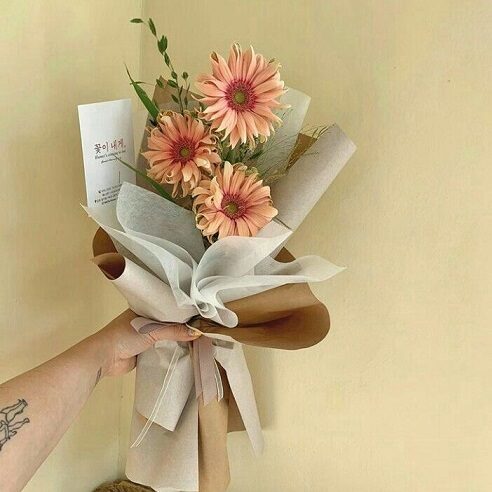 Букет из герберы Art.16 52 Букет из герберы art.16-52