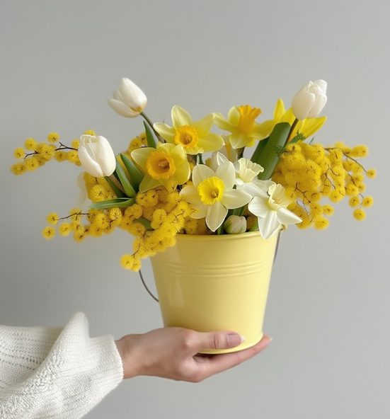 Весенняя композиция на 8 марта Art.13 013 Весенняя композиция на 8 марта art.13-013