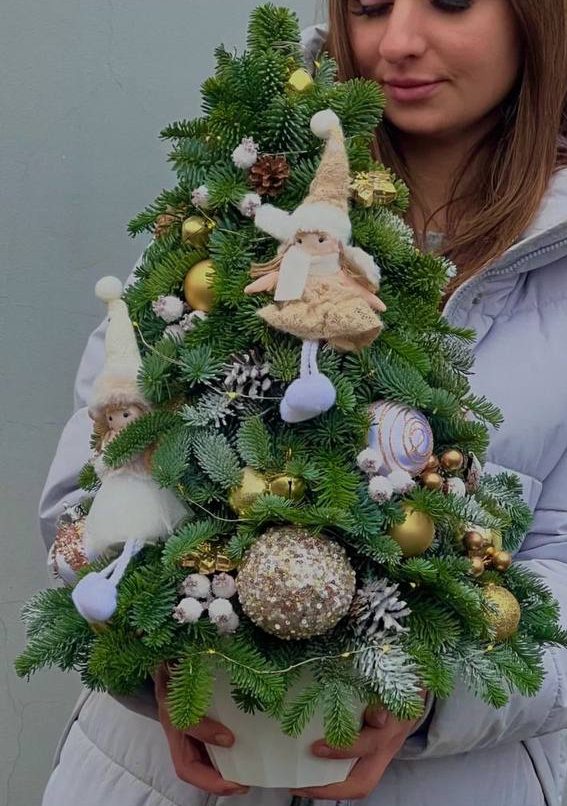 Новогодняя ёлка из нобилиса art. 30-325