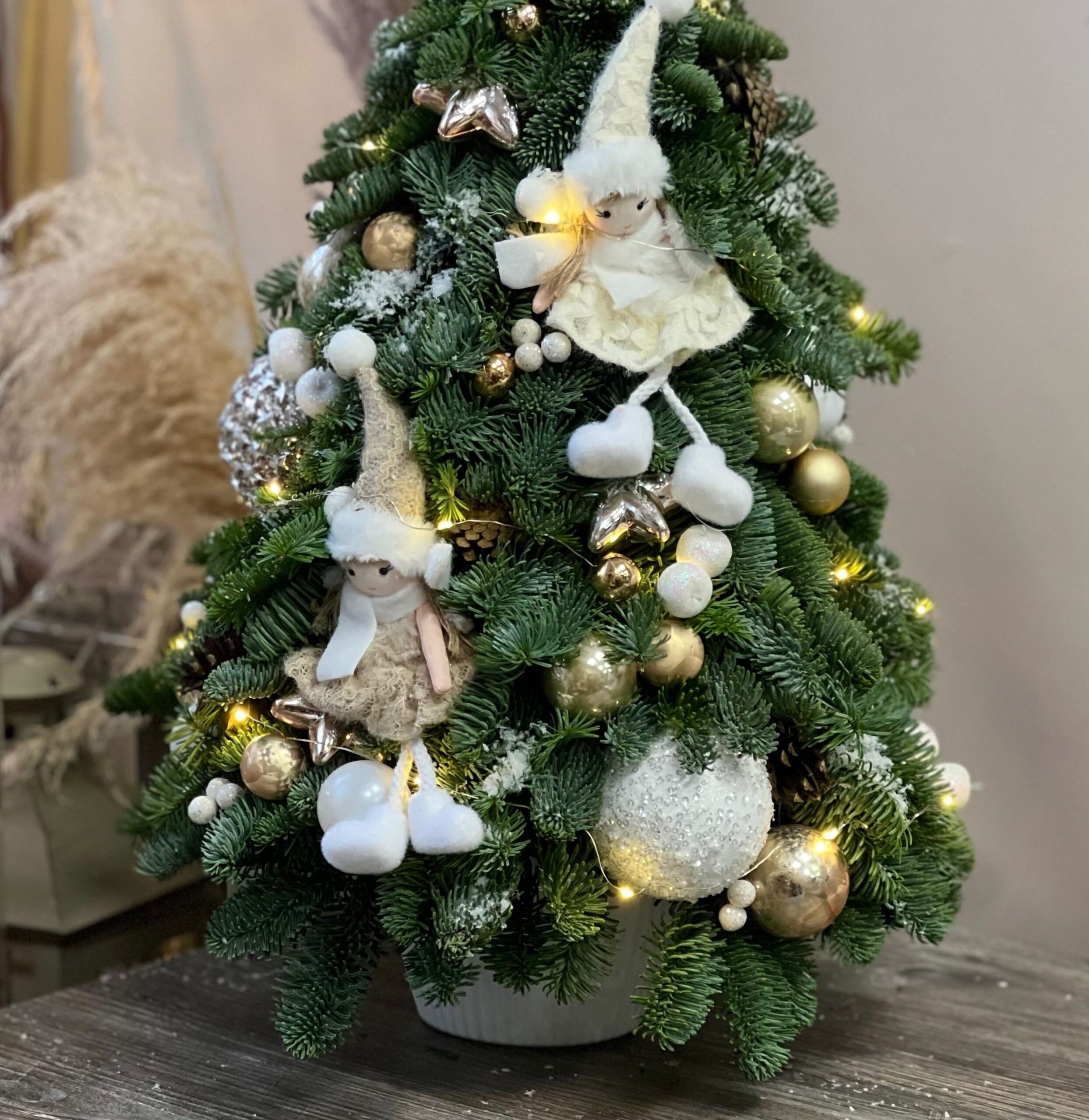 Новогодняя ёлка из еловых веток art. 30-344